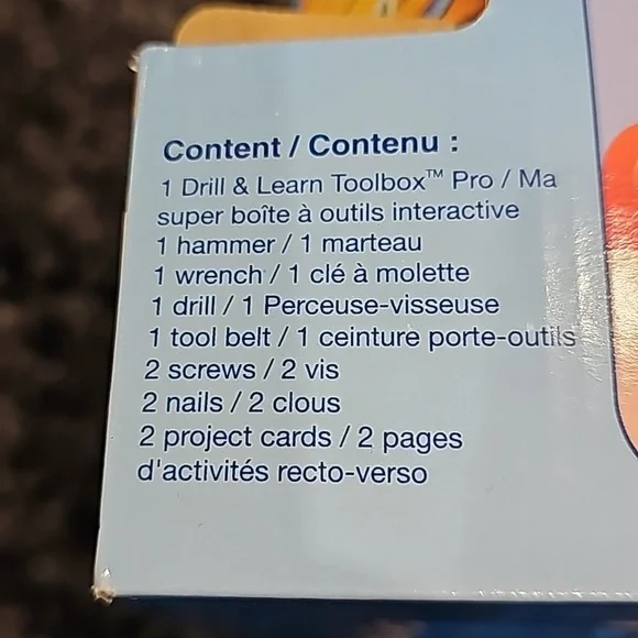 NWT Vtech Drill & Learn Toolbox - Picture 9 of 13